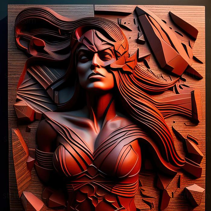 3D model st The Marvel Universe Elektra (STL)